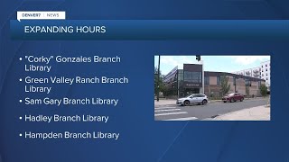 5 Denver libraries expanding hours