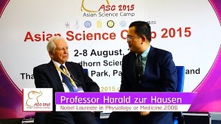 ASC 2015 Special Interviews : Professor Harald Zur Hausen