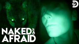 Cougar Infiltrates the Shelter on Night One | Naked and Afraid