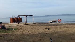 Beach of Yalova in November