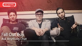 Fall Out Boy Talk About Andy Watching Patrick's Butt On Stage. Full Chat Here