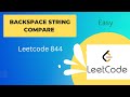 844. Backspace String Compare || In JAVA || LeetCode Problem || Easy #leetcode