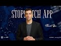 Stop-Watch App Made Using Vanilla JavaScript