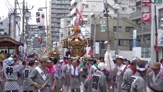 浦和祭り2018 神輿渡御