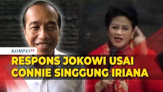 Connie Bakrie Singgung Iriana, Begini Respons Jokowi