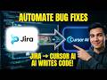Automating Bug Fixes with Cursor AI 🤯 (Jira to Code in Seconds) #aicoding #cursorai #automation