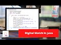 Digital Watch In Java | Java Project