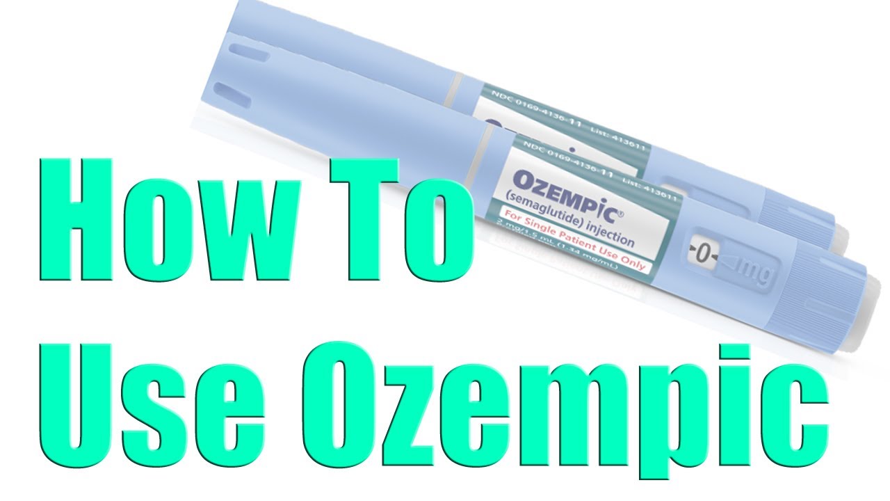 How To Use Your Ozempic (Semaglutide) Pen - YouTube