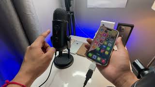 Using Blue Yeti Mic with iPhone 16 - 🤩 See How