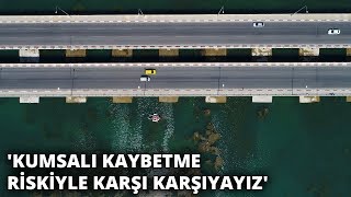 Konyaaltı Sahili için 'çekilme' uyarısı... 'Kumsalı kaybetme riskiyle karşı karşıyayız'