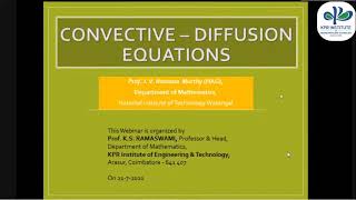 Convection - Diffusion Equation