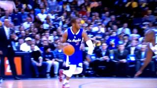 CP3 fakes pass between-the-legs pass!!!