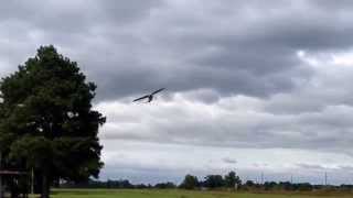 Cessna 195 leaving Waller, TX