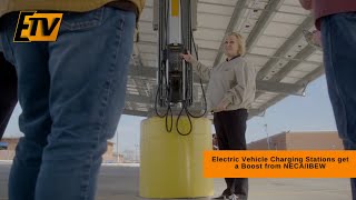 Electric Vehicle Charging Stations get a Boost from NECA/IBEW
