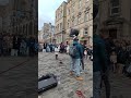 funky street performer unleashed in edinburgh