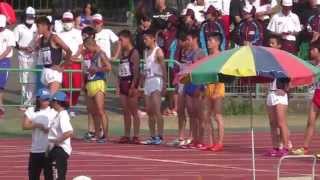 2014大阪ＩＨ　男子１５００ｍ決勝　大阪桐蔭　中村友哉　三浦隆寛