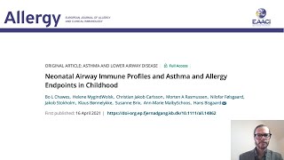 Neonatal Airway Immune Profiles and Asthma and Allergy Endpoints in Childhood