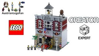 Lego Creator 10197 Fire Brigade - Lego Speed Build Review