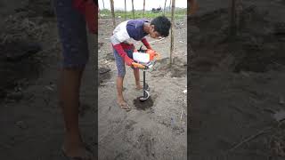 Earth Auger | गड्ढा खोदने की मसीन | 👍🙏