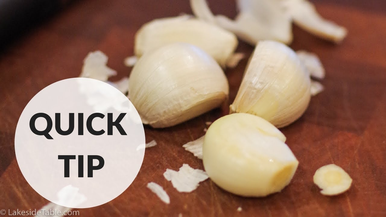 Garlic Cooking Tip - YouTube