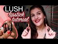 LUSH LIPSTICK TUTORIAL 💄| how to refill your lippy