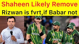 Big BREAKING 🛑 Shaheen likely to sack from T20 Captaincy | Rizwan is most fvrt if Babar not Accept