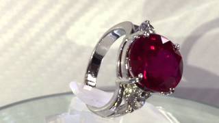 Ruby Ring 指輪 ルビー リング オーバルブリリアントカット