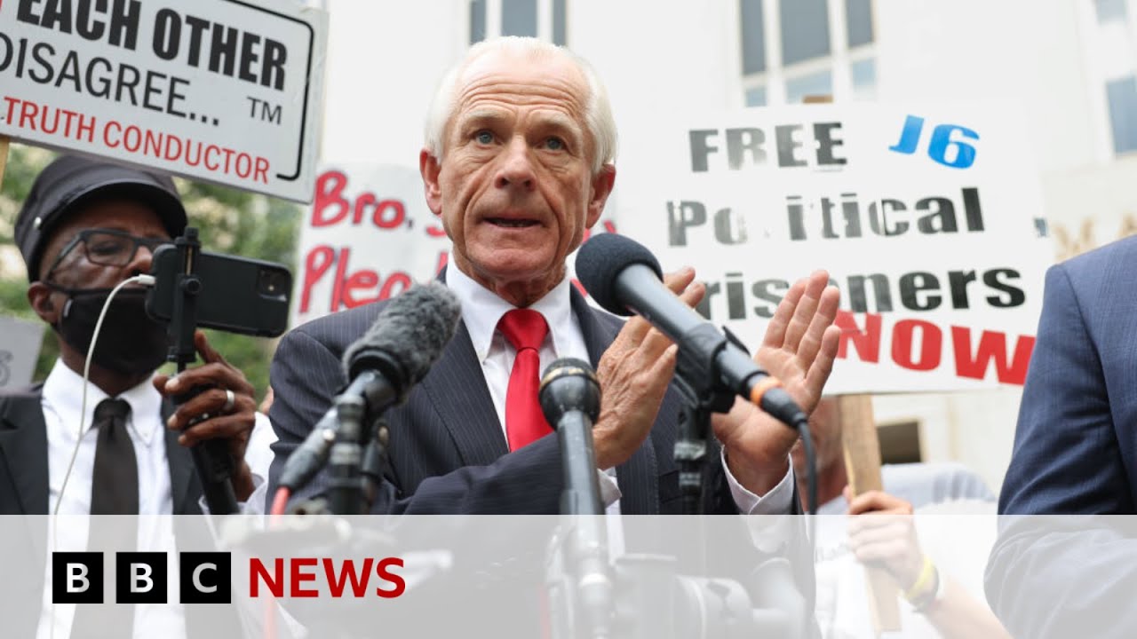 Peter Navarro: Ex-Trump Adviser Convicted Of Contempt Of Congress - BBC ...