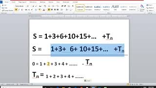 GENERATING TRIANGULAR NUMBER SERIES IN PYTHON - BY MR. ASHISH KUMAR VAISH, PGT(CS)