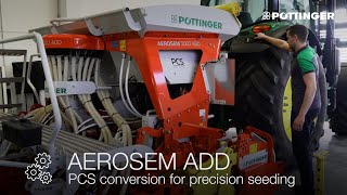 PÖTTINGER - AEROSEM ADD seed drill - PCS conversion for precision sowing