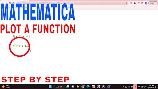 ✅ How To Plot A Function In Mathematica 🔴