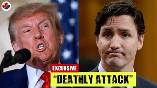 JUST NOW: Justin Trudeau FLIPS OUT After Trump Drops BOMBSHELL Trade War That Will SWEEP OFF Trudeau