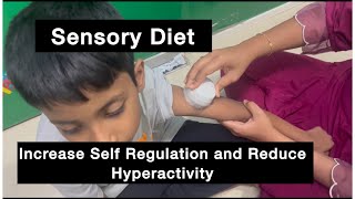 Sensory Diet || Reduce Hyperactivity || Wilbarger Brushing || Increase Self Regulation