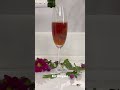 kir royale creme de cassis com champanhe