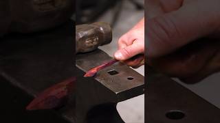 Work Hardening Copper #diy #blacksmith #forge #copper