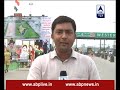 kanwarias contribute for world s highest national flag at meerut toll