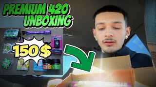 Unboxing a 150$ Everything 420 Premium box🎁🍃