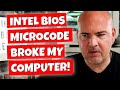 NEW Intel Microcode BIOS FIX BROKE My Computer ASUS Z790 TUF Gaming WiFi BTF