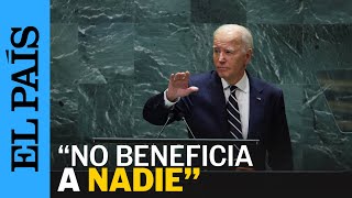 ONU | Biden culpa a Hamás y Hezbolá de la violencia en Oriente Próximo | EL PAÍS