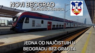 Beograd Železnička stanica Novi Beograd jedna od najčistijih bez grafita,održavanje za primer