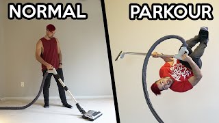 Parkour VS Normal People In Real Life