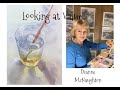 Loose Watercolour Painting Tutorial, Looking at Value