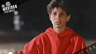 Daniel vs. Johnny Beach Fight Scene | The Karate Kid (1984) (Ralph Macchio, William Zabka)