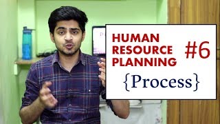 #6 PROCESS OF HUMAN RESOURCE PLANING IN HINDI (Steps in HRP) | BBA/MBA/Bcom