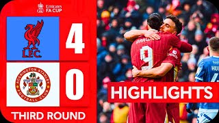 Liverpool vs Accrington 4-0 Highlights | FA Cup 2025