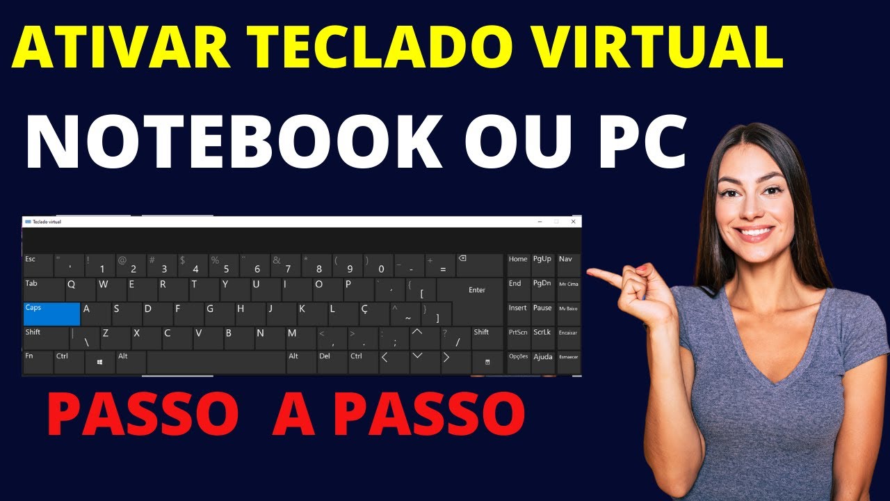 Onde Fica E Como Ativar O Teclado Virtual No Notebook Ou Pc - Lucox.cl