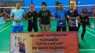 PARTAI PANAS!!! BEREBUT KE 8 BESAR ANTARA LUKMAN/YUDI 🆚 LEMAN/DWI SANGAT SERU MENENGANGKAN