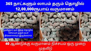 40 ஆண்டுக்கு வருமானம் | 365 நாட்களும் லாபம் தரும் தொழில் 12,00,000ரூ ​ Small Business Ideas | Tamil