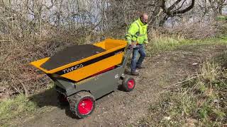 Traction Test with the Twinca ES800 Electric High Tip Dumper