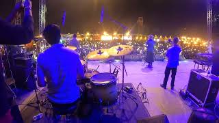 Kesariya Live (Drum Cam🥁) #kesariyalive #drumcam #hornokpleasefest2022